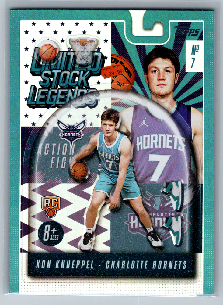 2025-26 Topps Basketball Kon Knueppel Limited Stock Legends #LST-4 (RC)
