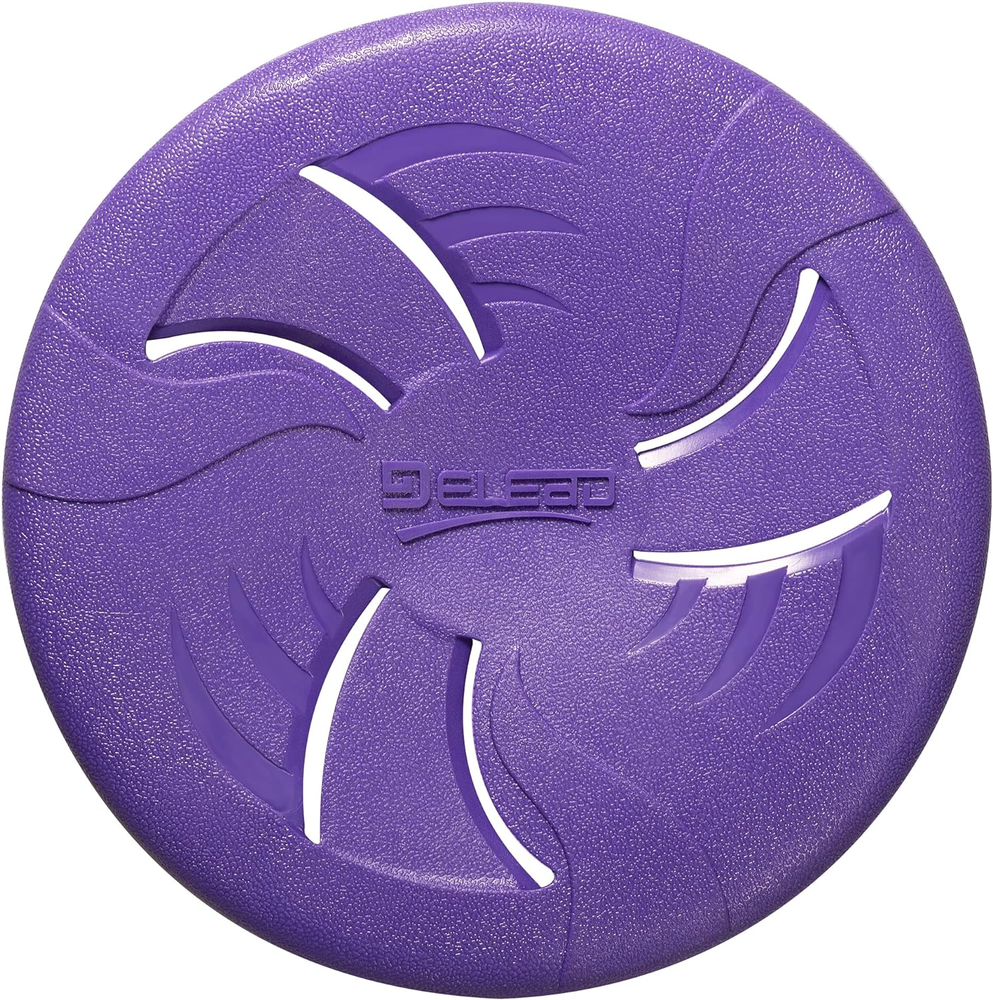 Indestructible Dog Flying Disc, Interactive Dog Flyer Toys, Soft Lightweight Dog