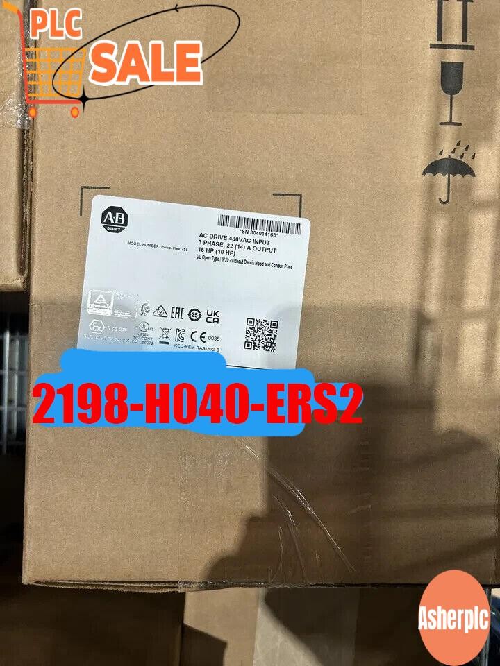 Sealed Allen Bradley 2198-H040-ERS2 Kinetix 5500 SERVO DRIVE AB 2198-H040-ERS2