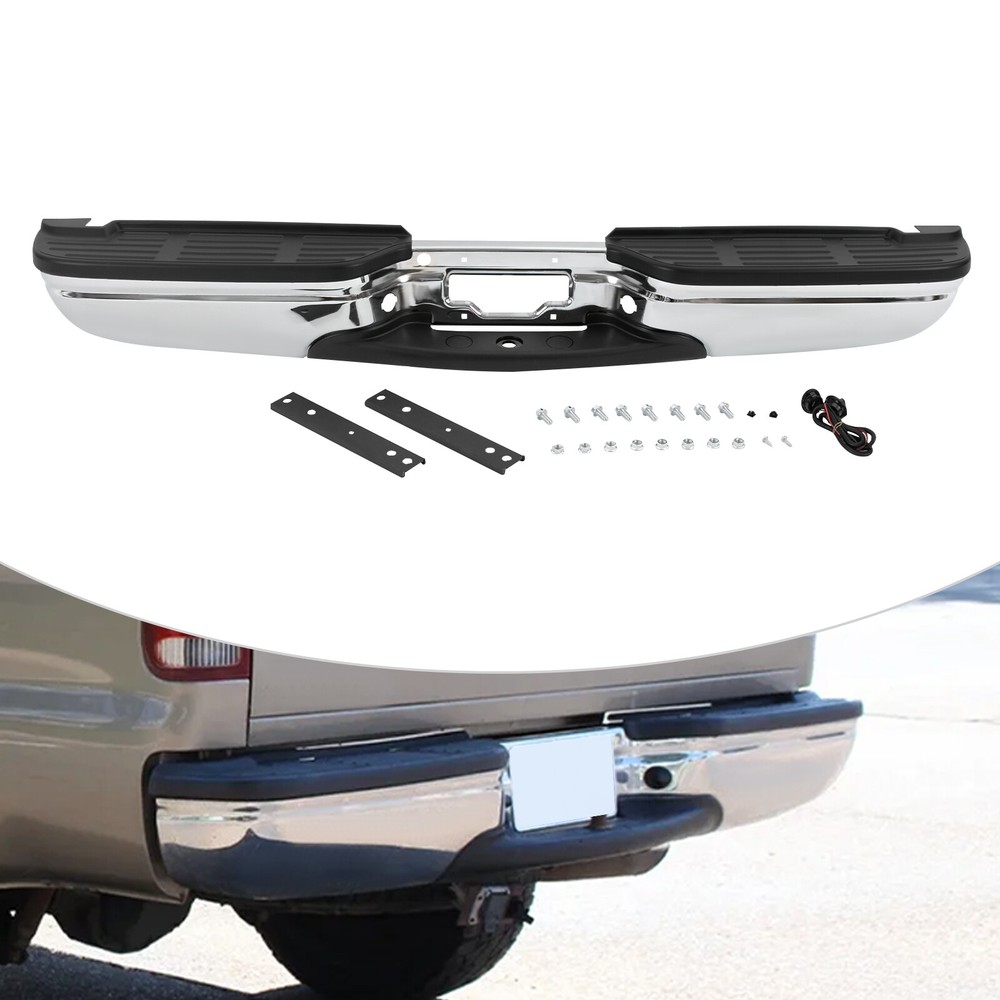 For Ford F250/350 DC06 1999-2007 Carbon Steel Rear Step Bumper Rear Bumper