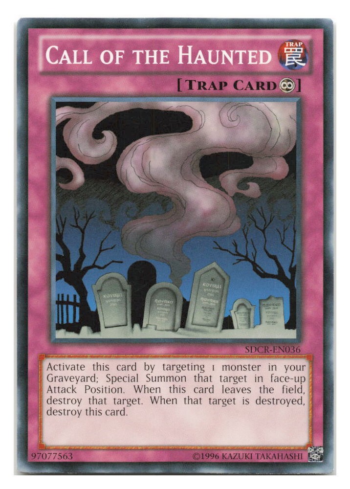 Call of the Haunted #SDCR-EN036 Structure Deck: Cyber Dragon Revolution tcg