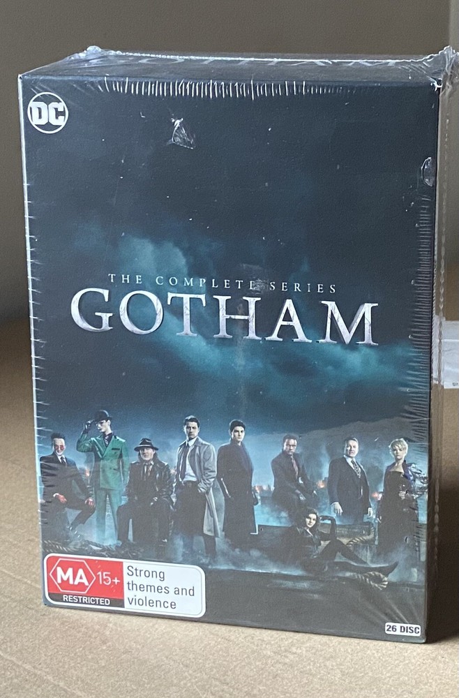 Gotham : Season 1-5 The COMPLETE Series DVD BRAND NEW & SEALED DC Comics REG 4