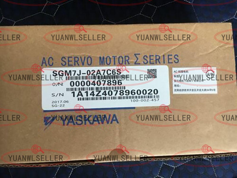 1PCS NEW In Box Yaskawa servo Motor SGM7J-02A7C6S