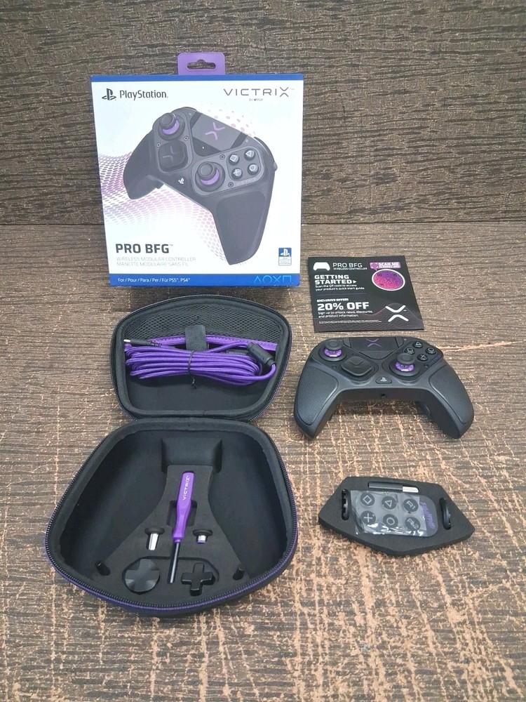 Victrix by PDP PlayStation Pro BFG Wireless Modular Controller PS5 PS4 Black