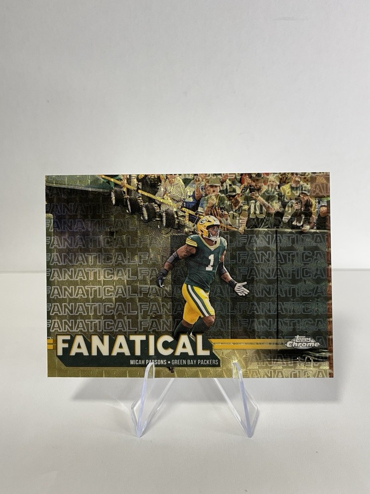 2025 Topps Chrome Football Micah Parsons FF-23 Fanatical Superfractor 1/1 SSP