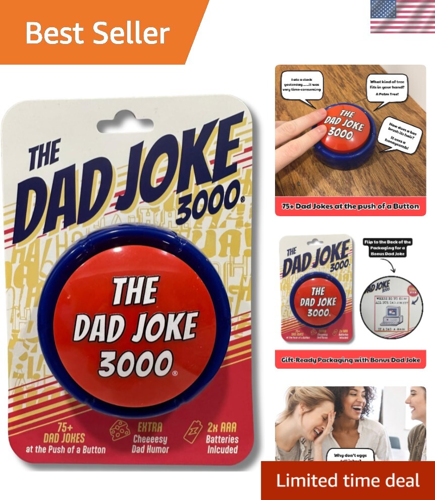 Fathers Day Gifts for Dad and Fathers - Features 75+ Extra Funny Dad Jokes at...-image