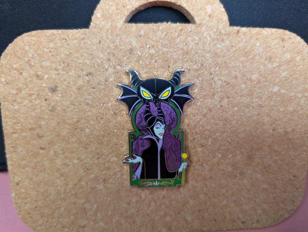 2024 Disney Villains Mystery Pin Maleficent Sleeping Beauty Window Portrait