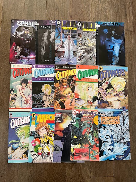 INDEPENDENT SMALL PRESS MIX COMIC LOT 40 ISSUES NO DUPLICATES FREE SHIP  (LOT 1)