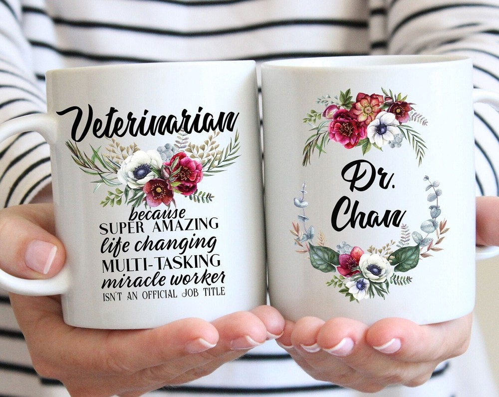 Personalized Veterinarian Gift For Women L Vet Tech Gifts L Thank You