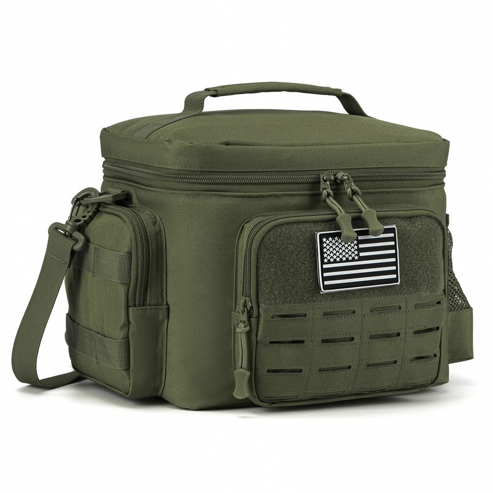 Insulated Tactical Lunch Bag — Heavy-Duty Leak-Proof Thermal Cooler for Outdoor
