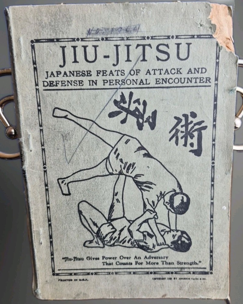 Antique 1935 Jiu-Jitsu Japanese Attack Defense Personal Encounter Johnson Smith