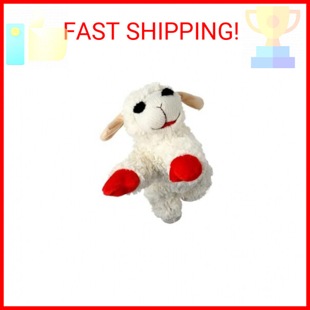 Multipet Plush Dog Toy, Lambchop, 10