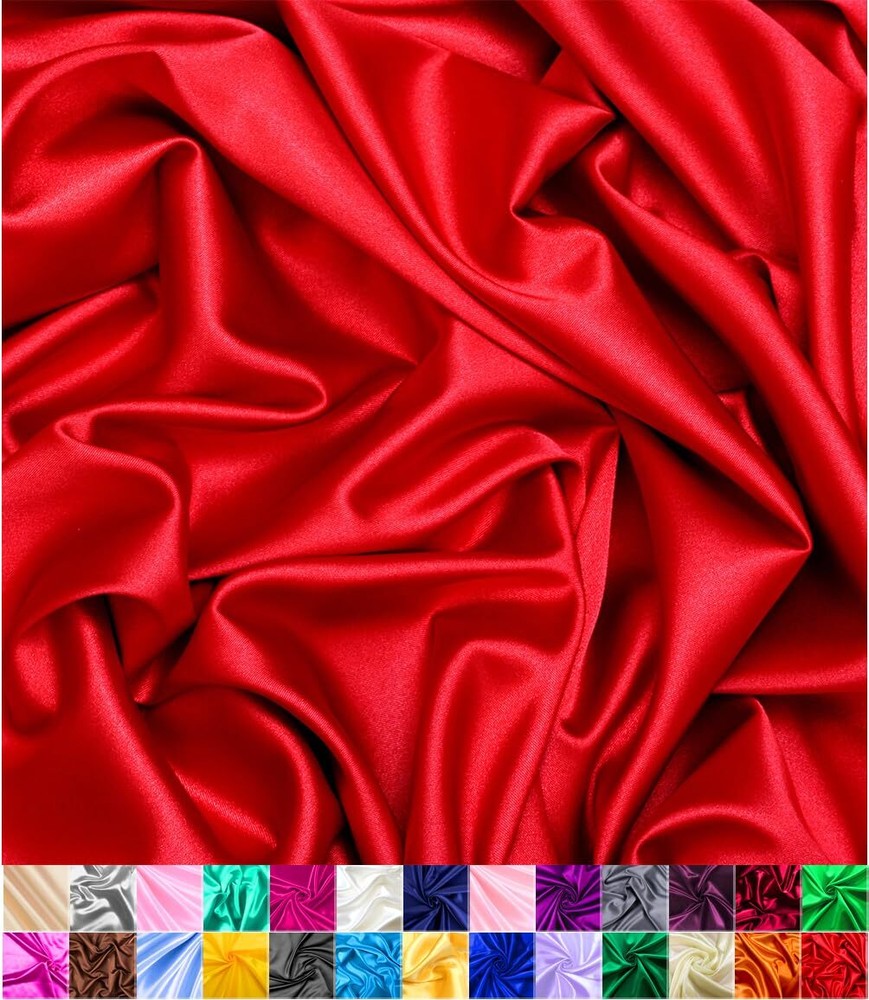 Satin Fabric Roll for Decoration & Sewing | 60