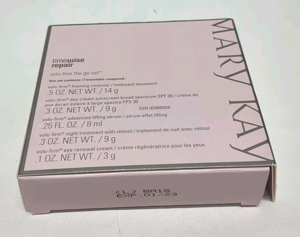 Mary Kay Timewise repair Volu-firm The Go Set New In Box