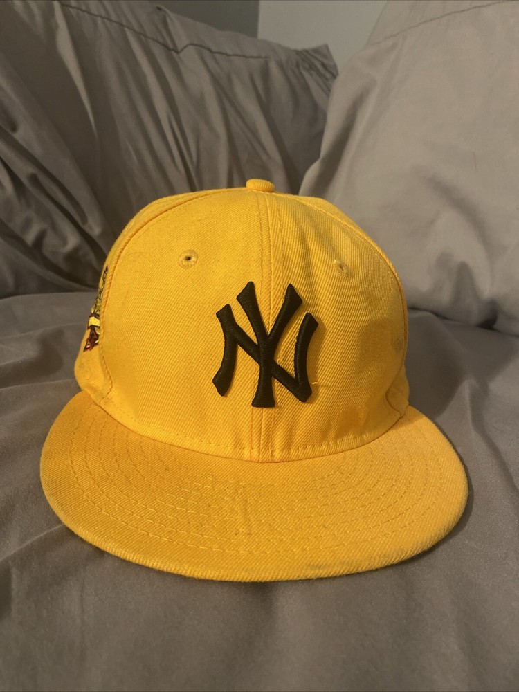 NY Yankees 9FIFTY 99WS Fitted size 6/7’8 New Era Cap - Yellow - NWT
