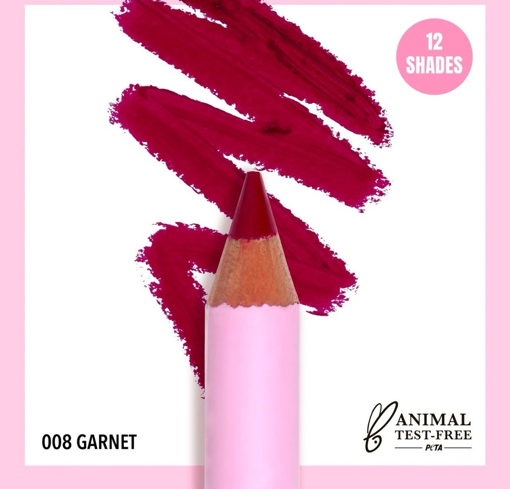 Moira Flirty Lip Pencil 008 Garnet Made In Italy