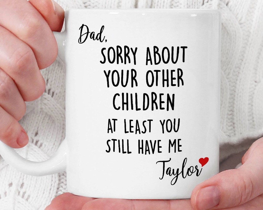 Dad Coffee Mug Dad Birthday Gifts Fathers Day Gifts From Daughter Personalized