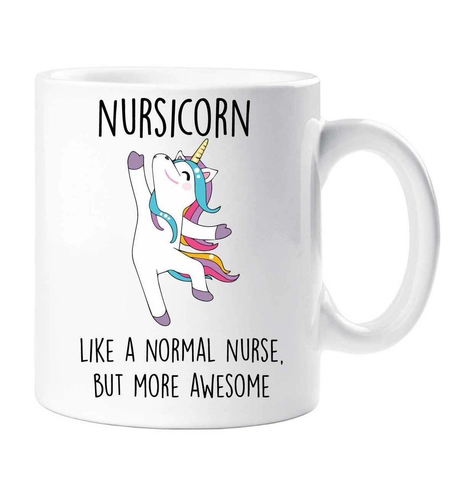 Unicorn Mug For Nurses Unlike Any Ordinary Nurse Gift