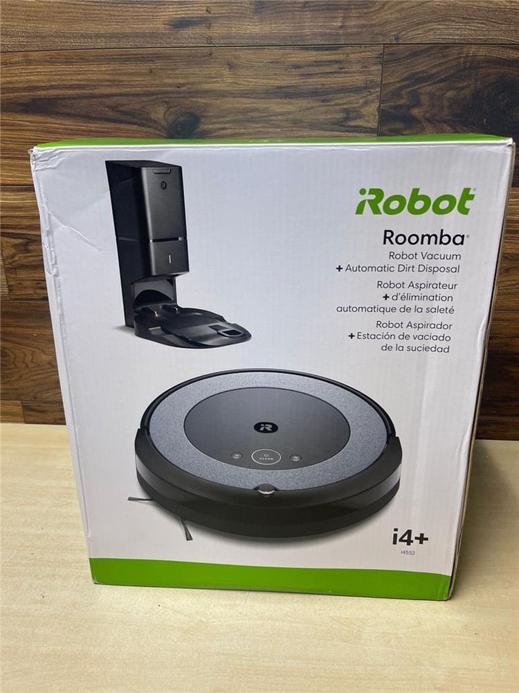 iRobot Roomba i4+ EVO Self-Emptying Robot Vacuum 4552