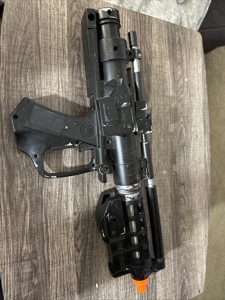 Vintage 1999 Star Wars Lights & Sounds Toy Rifle by Lucasfilm Fully Functional