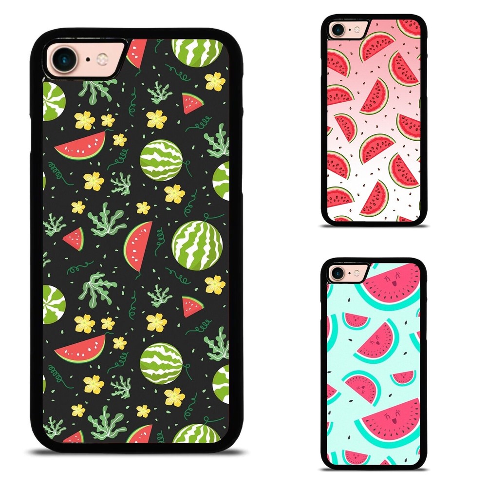 For iPhone SE4 16E 12 13 14 15 16 Pro Max TPU Phone Case summer watermelon Print