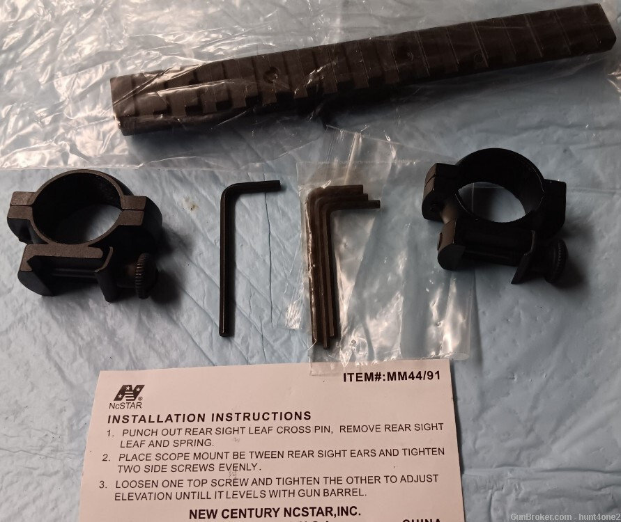 New Century NcStar Inc.  MOSIN NAGANT M44 - 91 SCOPE MOUNT