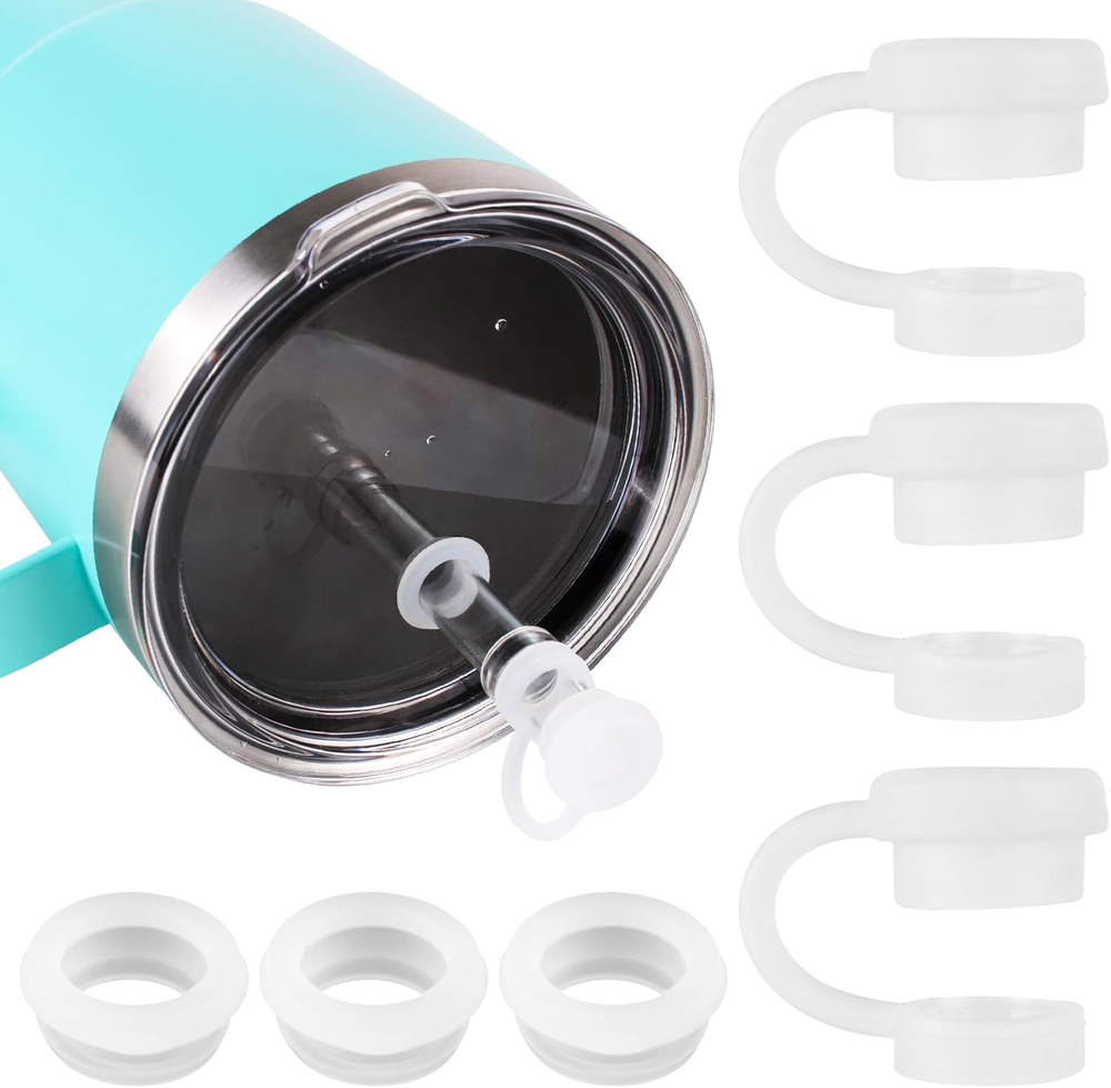 3-Pack Straw Cover Caps for Yeti Rambler Tumblers 16-26Oz