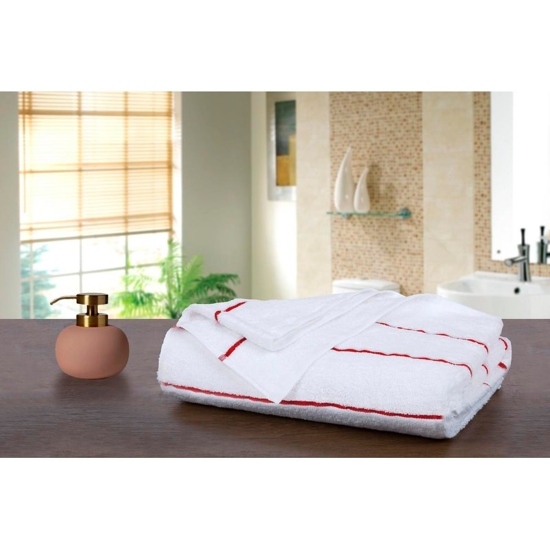 Ample Cabana Striped Pure Cotton Absorbent Beach Towel