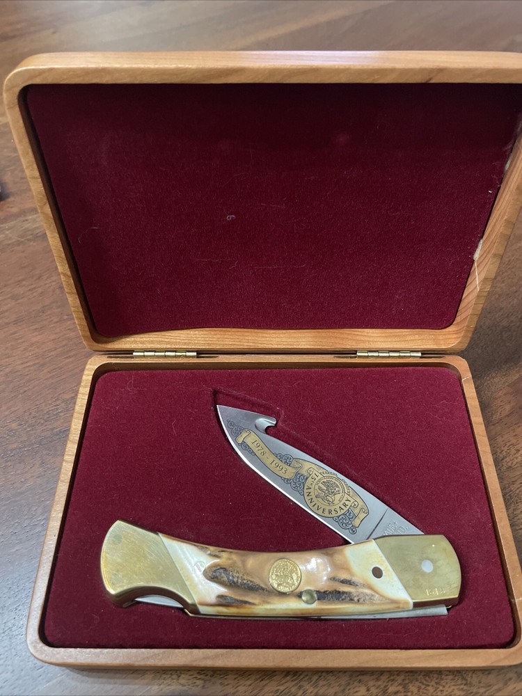 Schrade USA Knife Collectible - 15th Anniversary North American Hunting Club