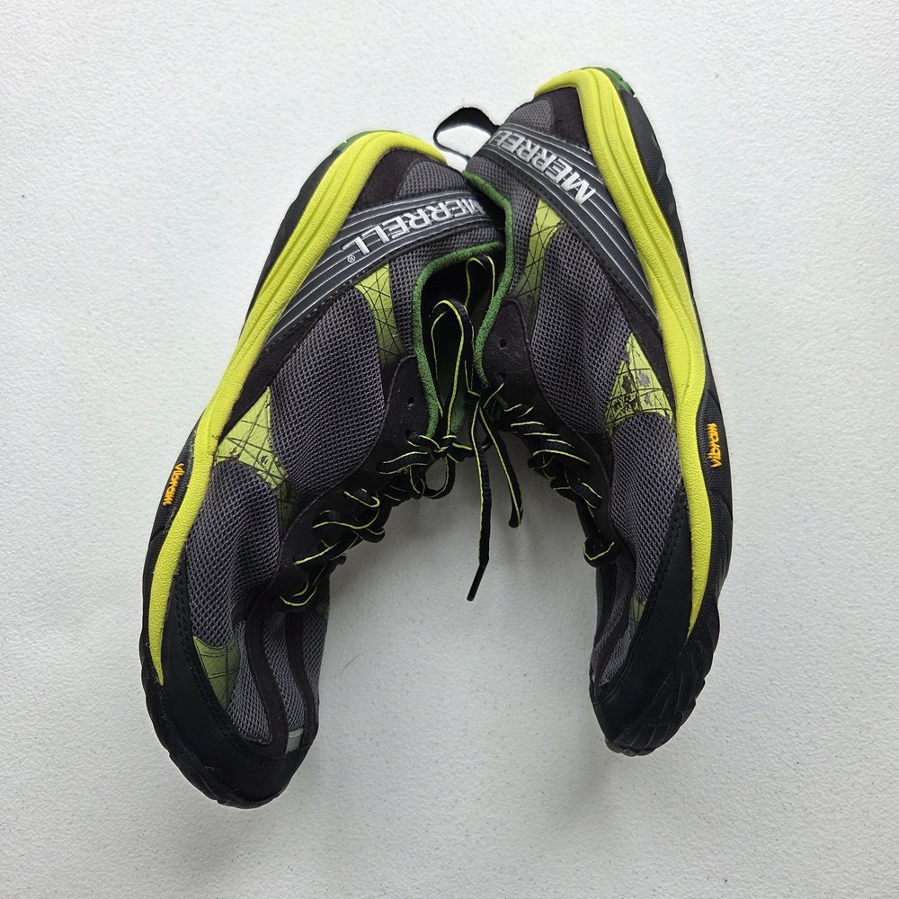 Merrell Moab FST Womens Size 8.5 Vibram Trail Hiking Shoes J37176 Gray Black