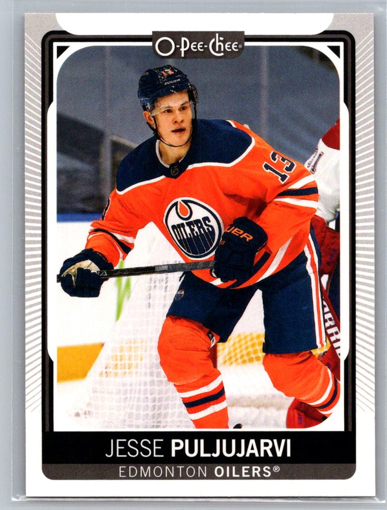 Jesse Puljujarvi 2021-22 OPC Edmonton Oilers Card #148