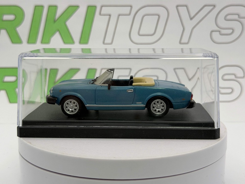 Fiat 124 Spider Norev 1/43 Metallic Blue 1979