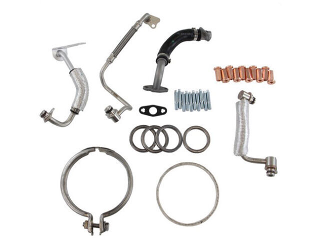 Turbocharger Coolant and Oil Supply / Return Line Kit fits 320i xDrive 16BGPM