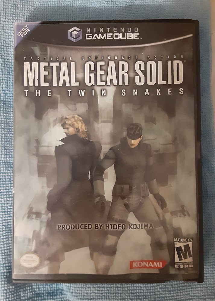 Metal Gear Solid-Twin Snakes - Nintendo Cube