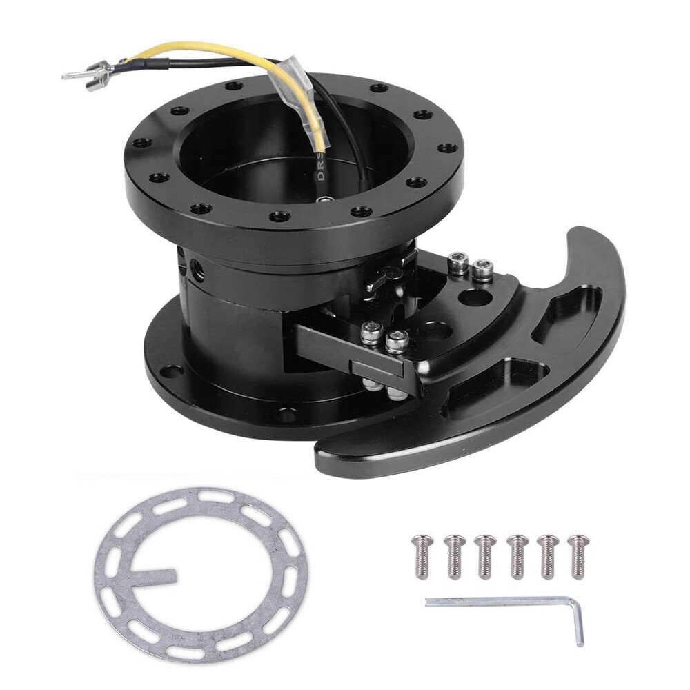 Alloy Flip Up Tilt CAR Quick Release System Steering Wheel Hub Boss Kit