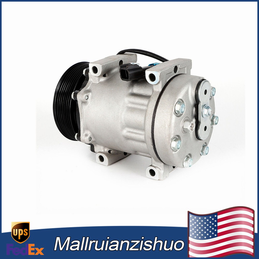 AC A/C Air Compressor w/Clutch for Dodge Ram 1994-2005 3500/2500 L6 5.9L Diesel