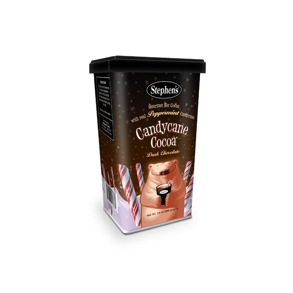 Stephen's Gourmet Dark Candycane Hot Cocoa 14 Oz Pack