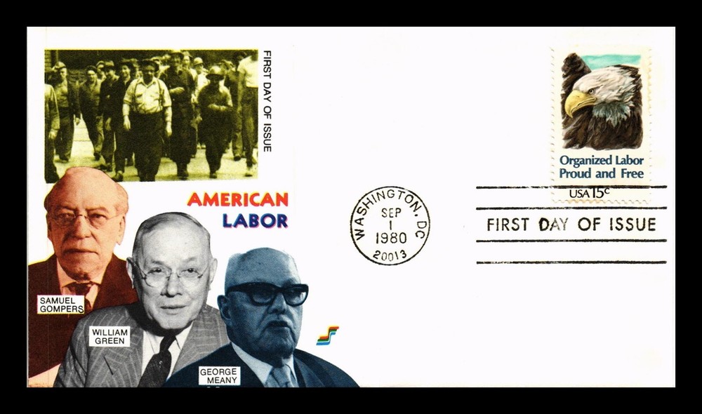 Dr Jim Stamps US Labor FDC Scott 1831 Spectrum Cachet Cover