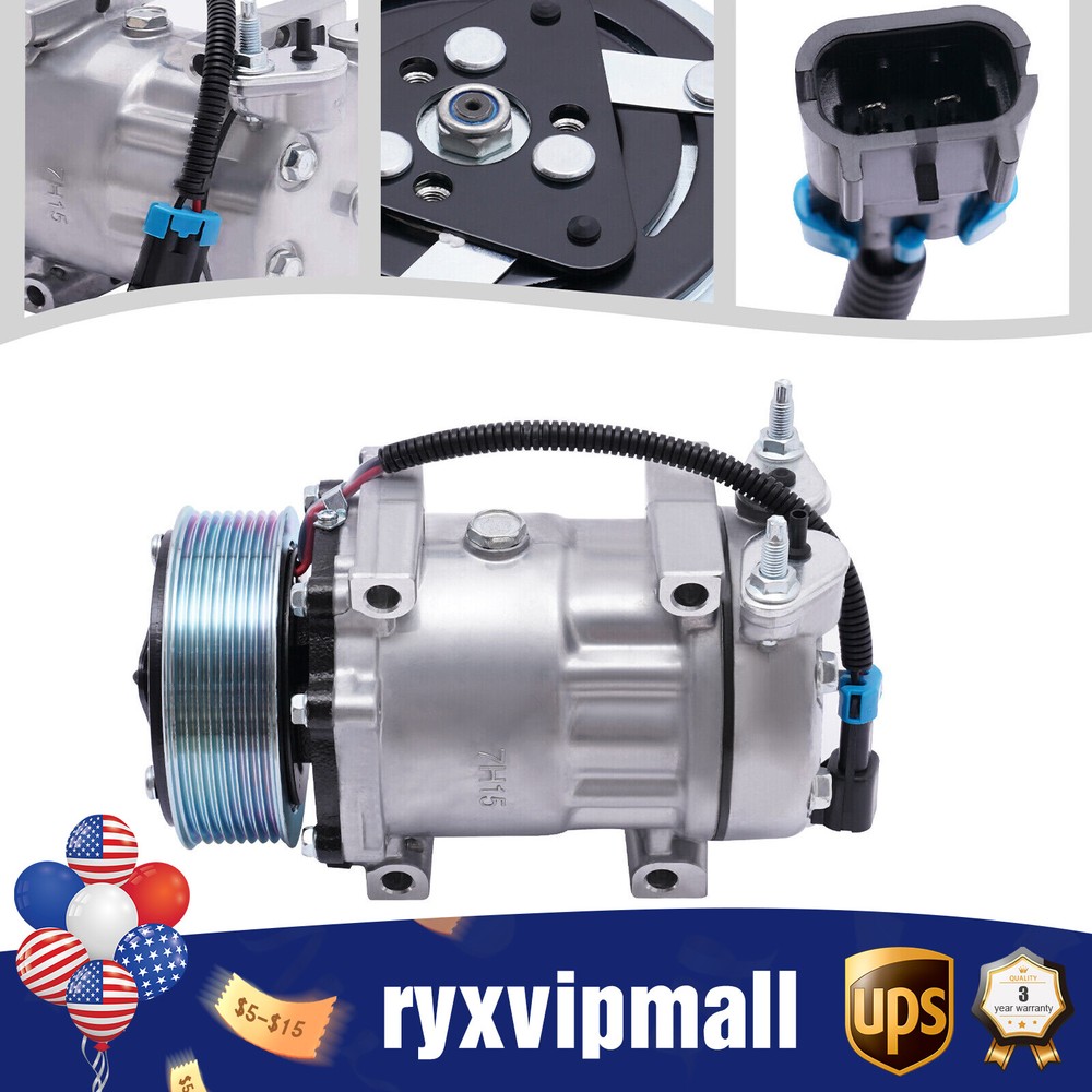 Fit for International Navistar A/C Compressor with AC Clutch OE# 3582435C1