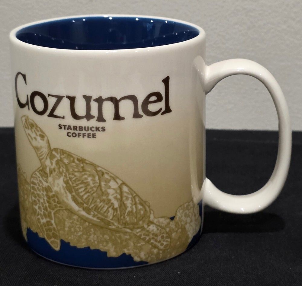 Cozumel Mexico Starbucks 16oz City Mug Collector Global Icon