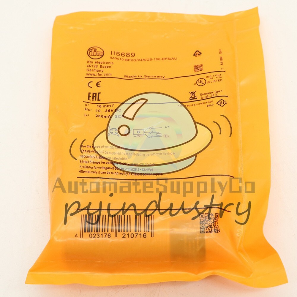 1PCS New IFM II5689 Photoelectric Switch sensor #CO