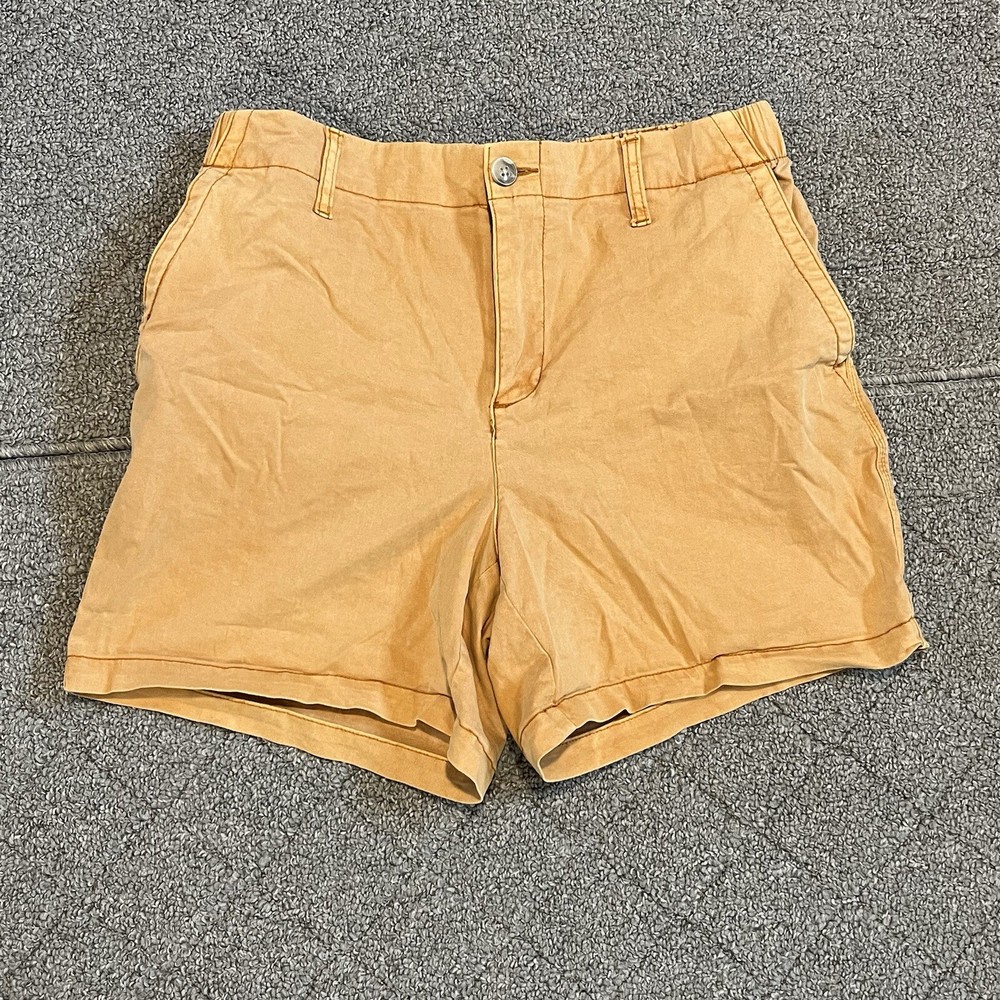 Old Navy Everyday Shorts Womens Size Medium Sunflower Gold High Rise