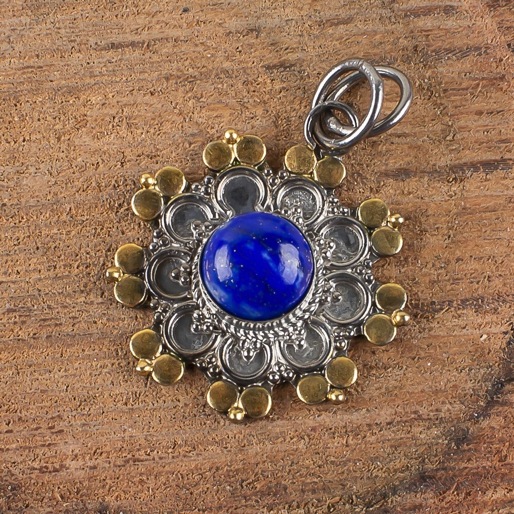 lapis Lazuli 925 Silver Black Friday Gift September Birthstone Pendant Jewelry