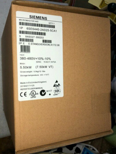 1PCS New 6SE6 440-2AD25-5CA1 6SE6440-2AD25-5CA1 In Box VIA Fedex Or DHL #F8