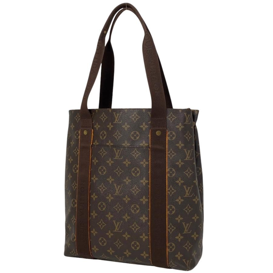 Louis Vuitton Monogram Cabas Bobourg Shoulder Tote M53013 in Brown Preowned