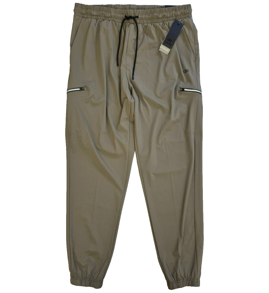 Legends XL Jogger Pants Elastic Waist & Cuff Mushroom NWT