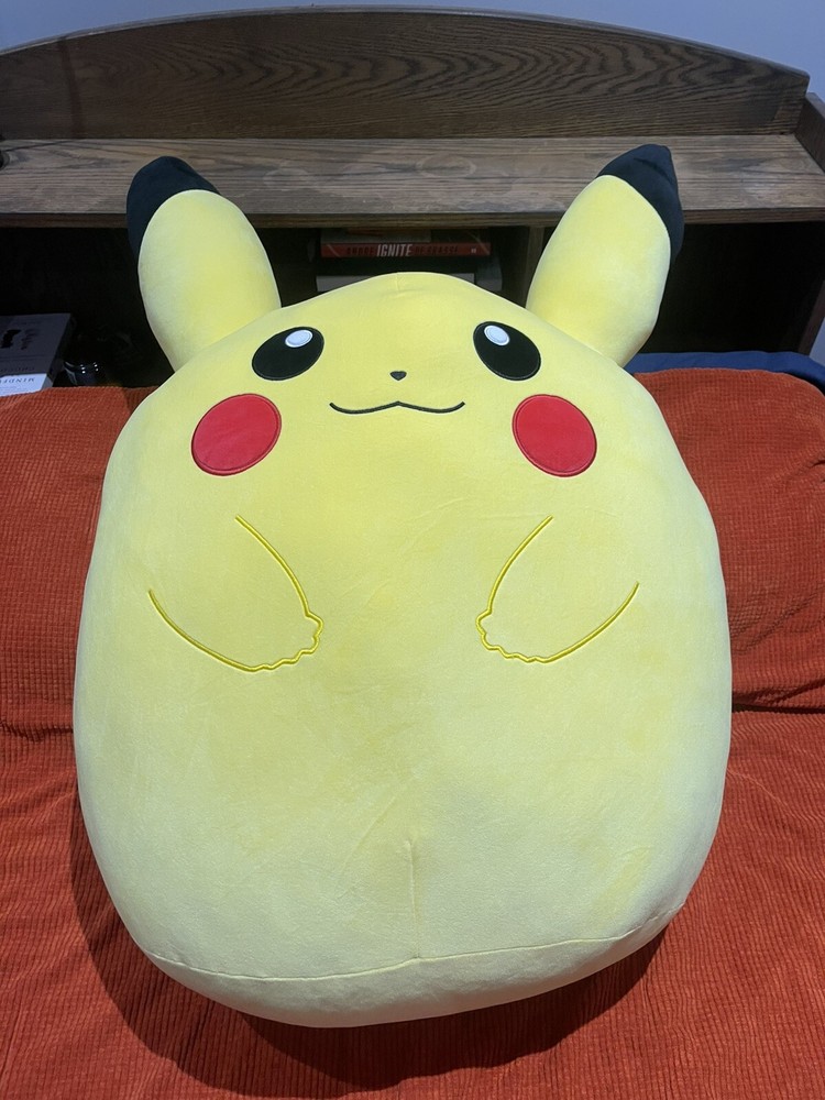 Squishmallows Pokemon 24in Giant Pikachu Plush Soft Stuffed Toy