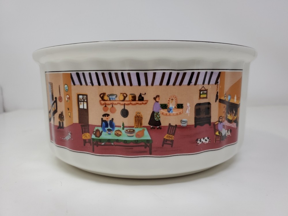 Villeroy & Boch Vilbofour Design Naif Large Souffle Dish Casserole