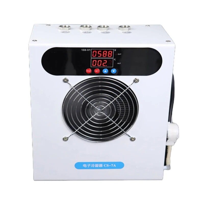 Electronic Condenser Small Dual Channel Smoke Detector Dehumidification Cooler