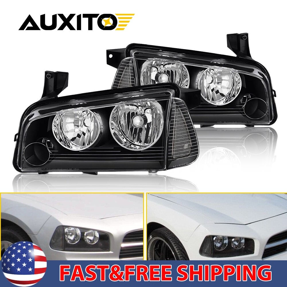FITS 06-10 DODGE CHARGER DRIVER LEFT SIDE FACTORY STYLE HEADLIGHT LAMP CH2502163